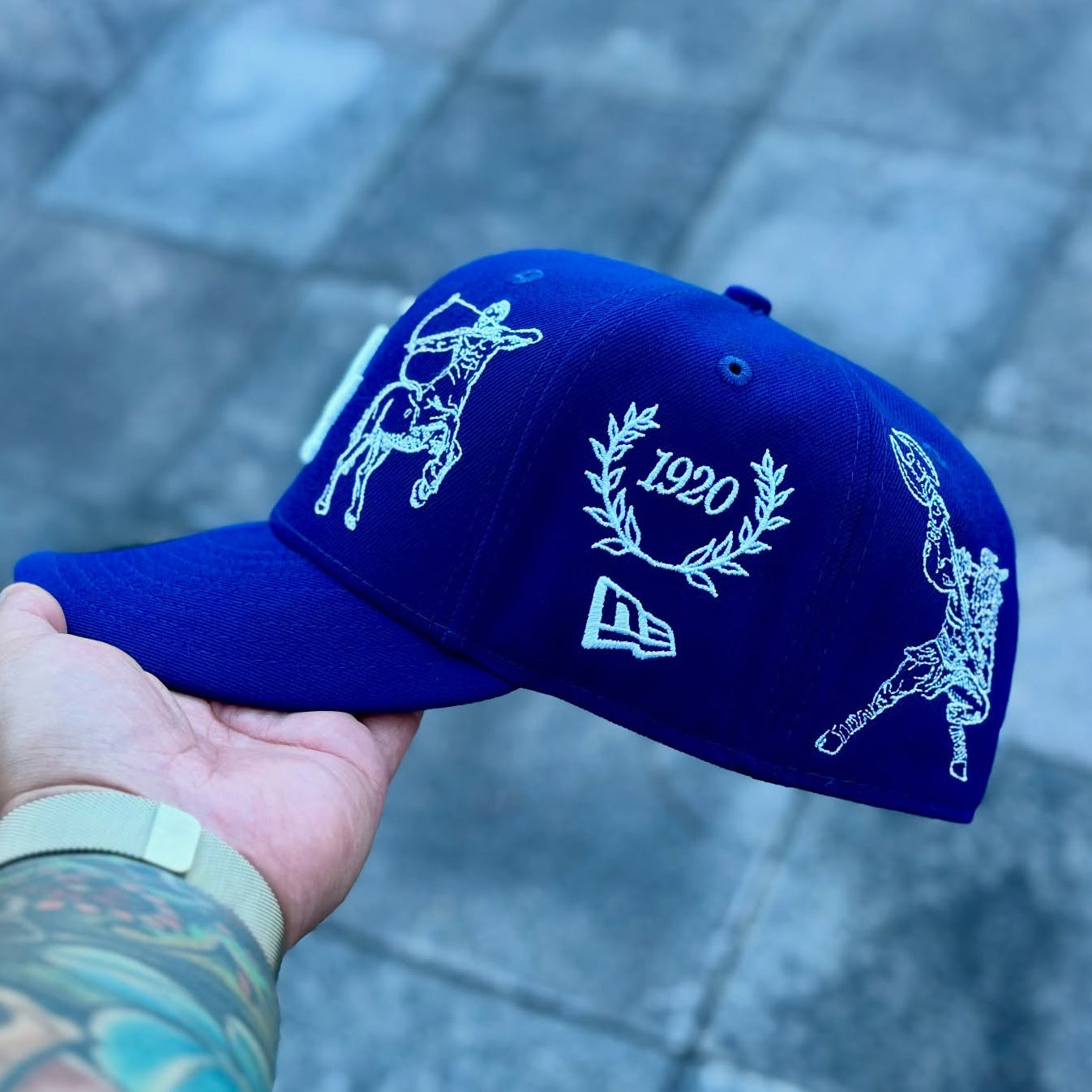 NEW ERA LOS ANGELES DODGERS EMBROIDERED CASUAL BASEBALL CAP