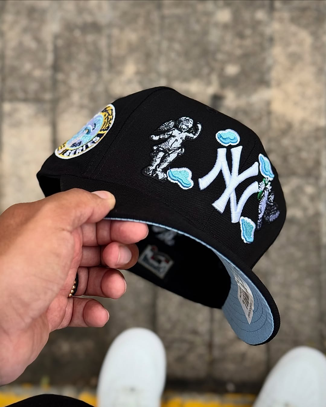NEW ERA NY YANKEES OF WORLD SERIES EMBROIDERED CASUAL BASEBALL CAP