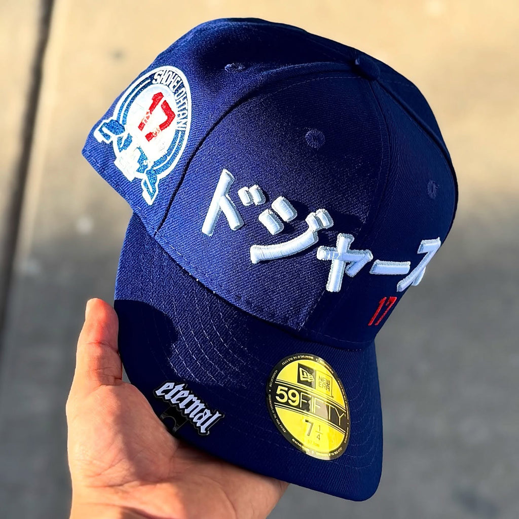 NEW ERA LOS ANGELESDODGERS OHTANI ROYAL BLUE EMBROIDERED CASUAL BASEBALL CAP