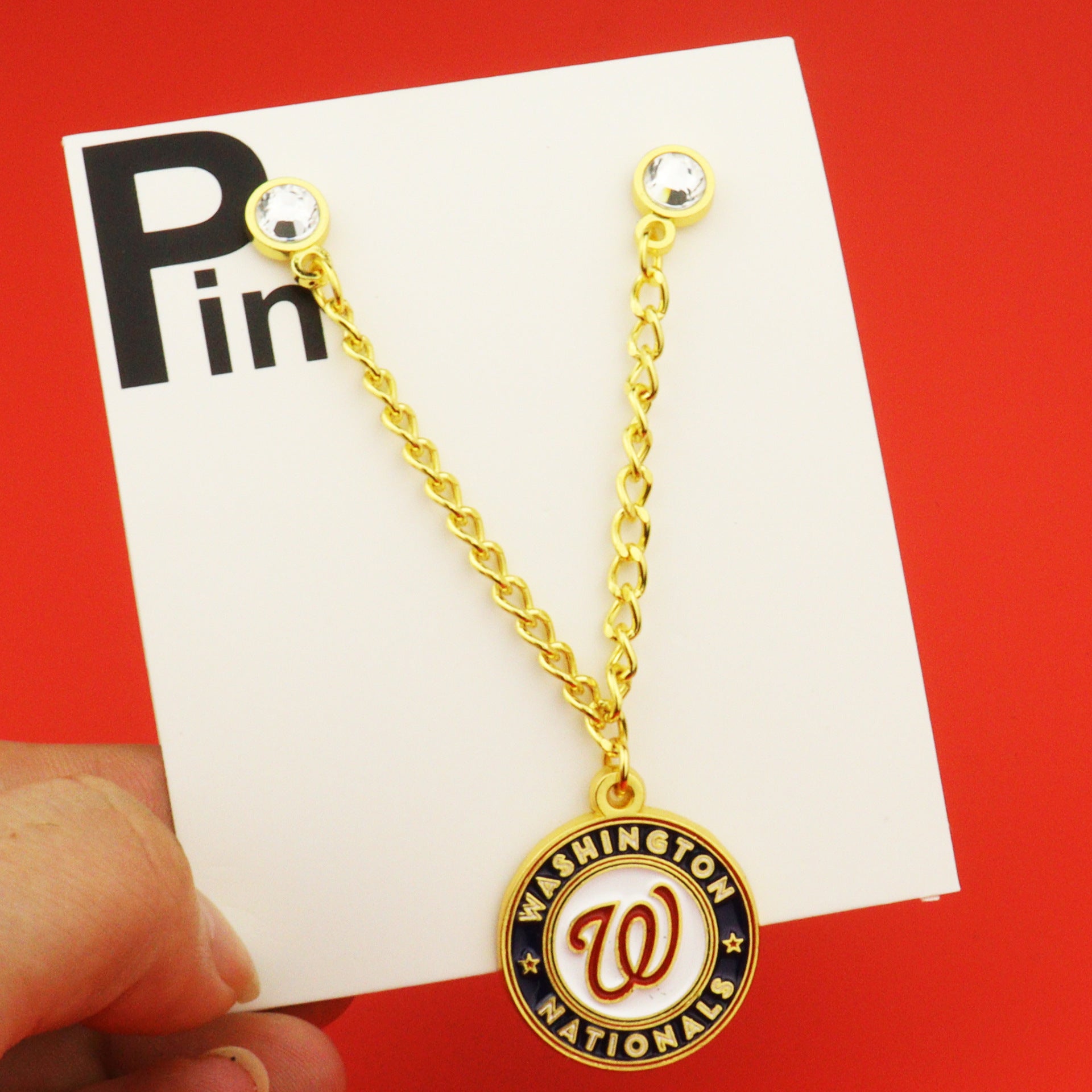 NEW ERA BASEBALL TEAM LOGO HAT BADGE HAT PIN DECORATION