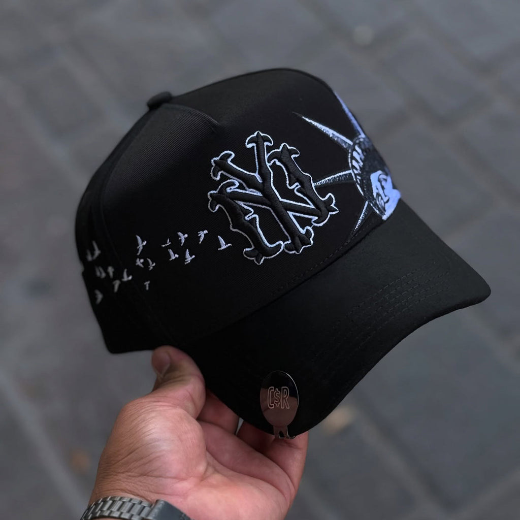 NEW ERA GORRA DANDY HATS NY ILOVE NEGRO UNITALLA LISA EMBROIDERED CASUAL BASEBALL CAP