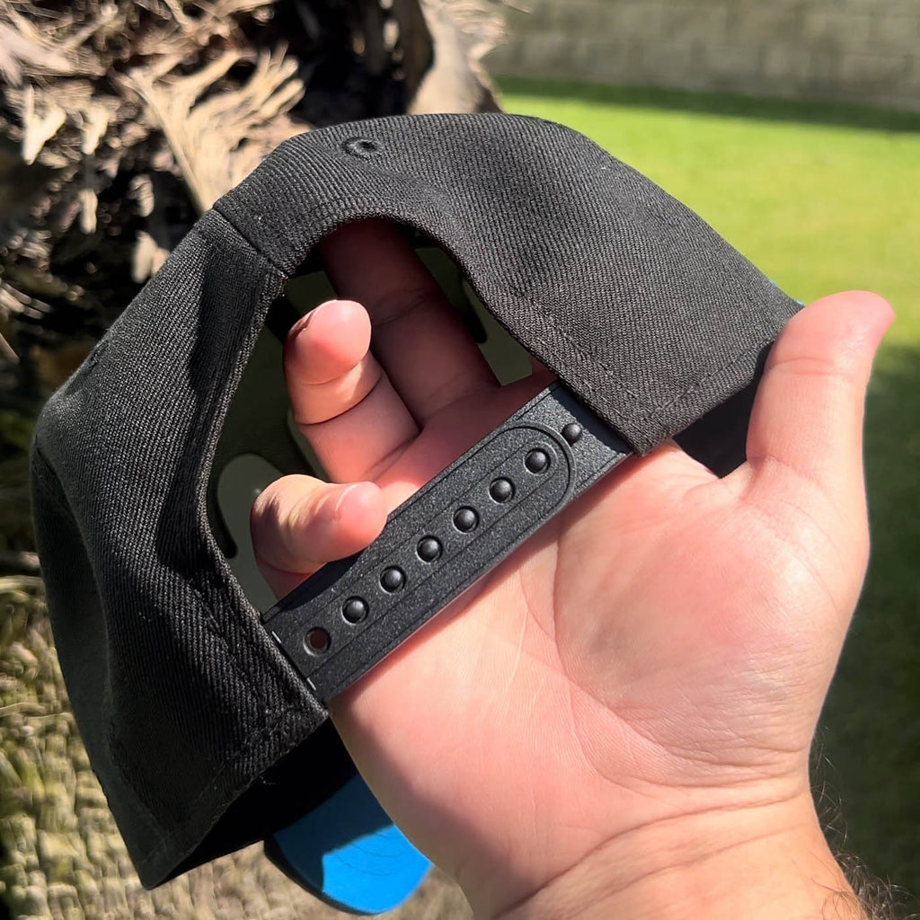 NEW ERA TORONTO BLUE JAYS BLACK BLUE 9FORTY A FRAM EMBROIDERED CASUAL BASEBALL CAP