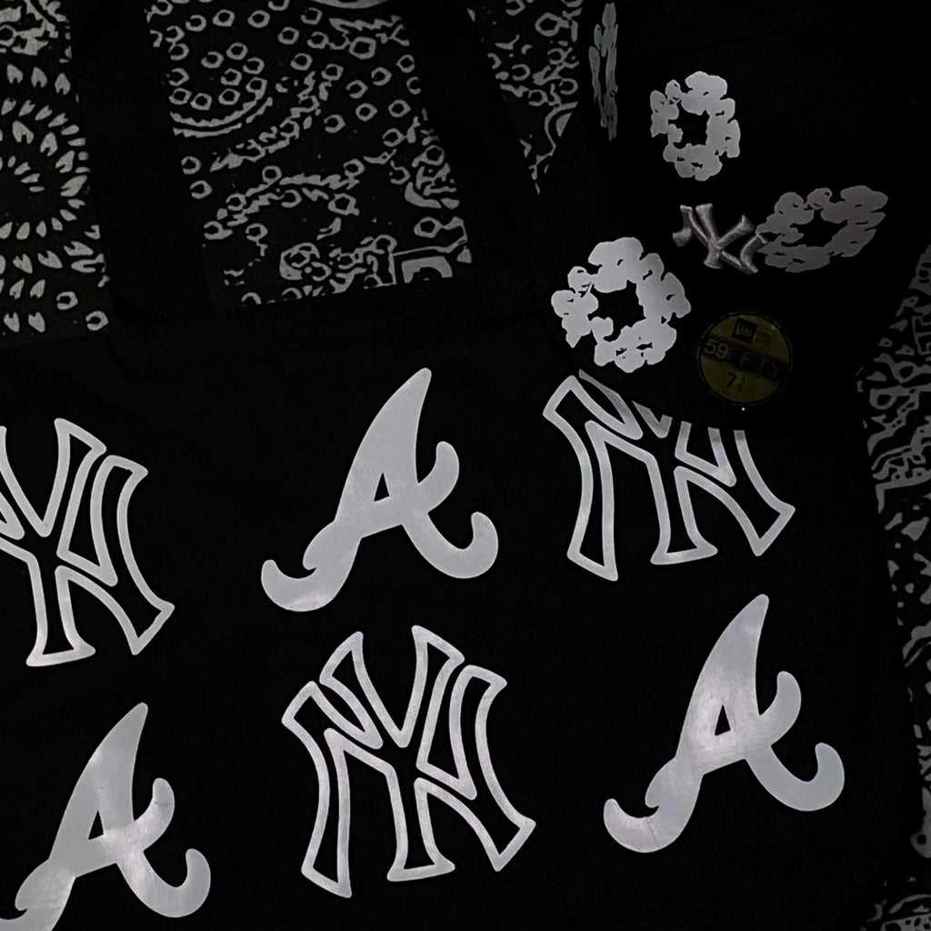 NEW YORK YANKEES DENIM TEARS BLACK FC EXCLUSIVE 59FIFTY