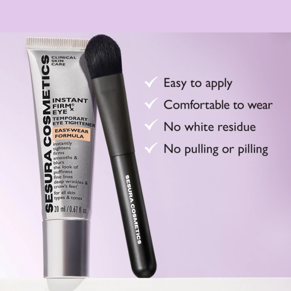 Instant Eye Tightener & Wrinkle Smoother Easy-Wear Serum for Fast Visible Under-Eye Results