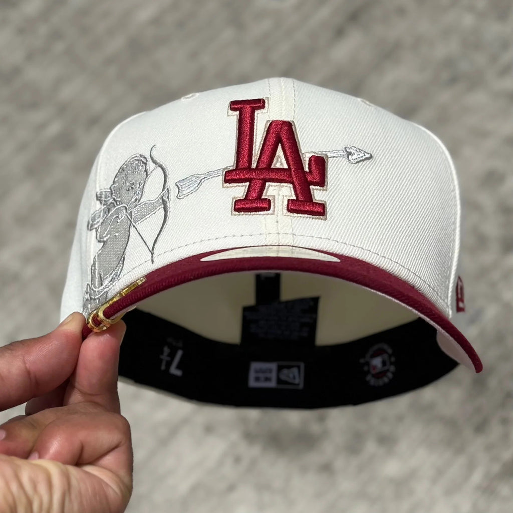 NEW ERA LOS ANGELES DODGERS 59FIFTY FITTED EMBROIDERED CASUAL BASEBALL CAP