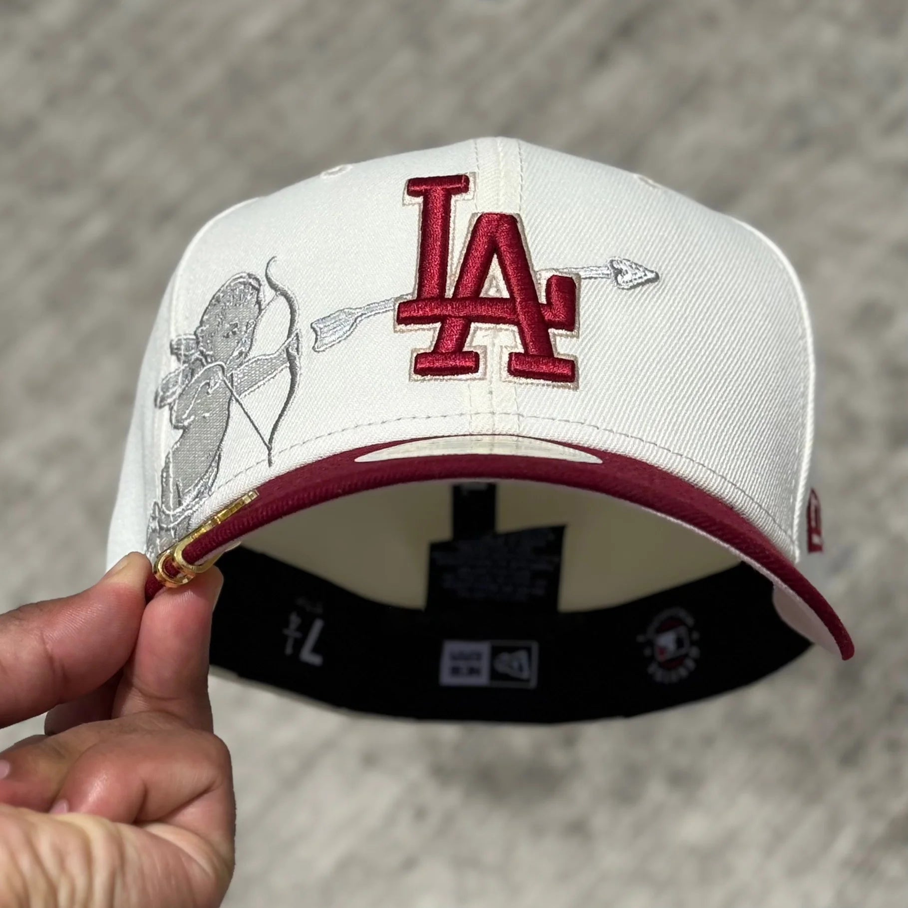 NEW ERA LOS ANGELES DODGERS 59FIFTY FITTED EMBROIDERED CASUAL BASEBALL CAP