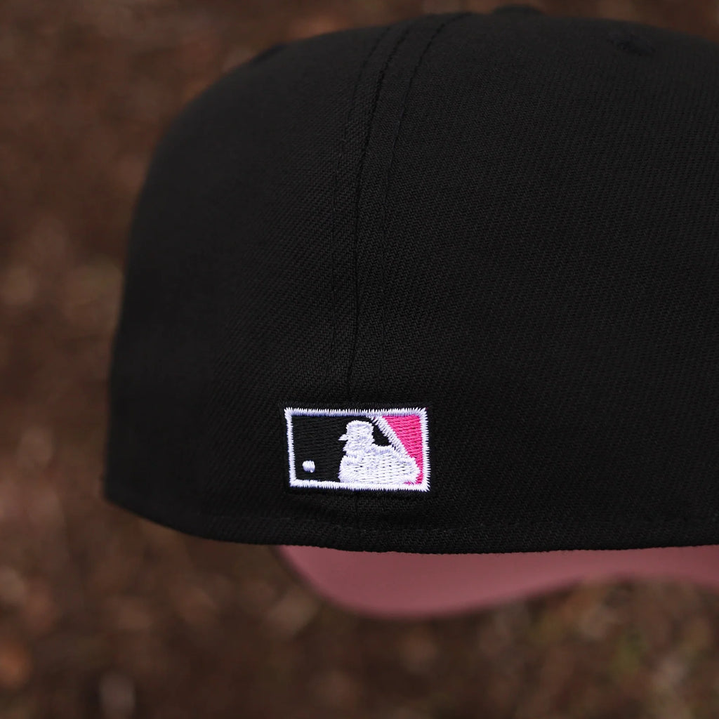 NEW ERA ANGELS ALL STAR PINK/BLACK EMBROIDERED CASUAL BASEBALL CAP