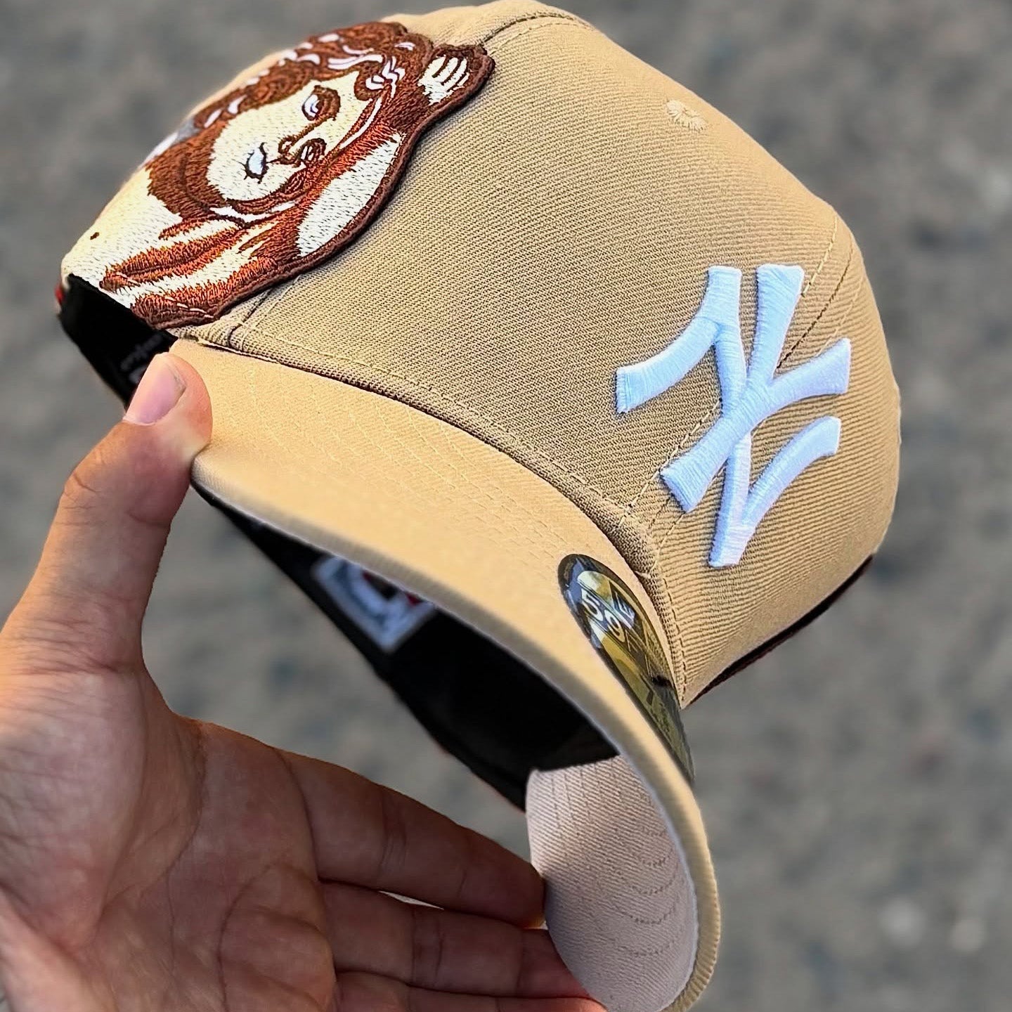 NEW ERA JON STAN X MLB NEW YORK EMBROIDERED CASUAL BASEBALL CAP