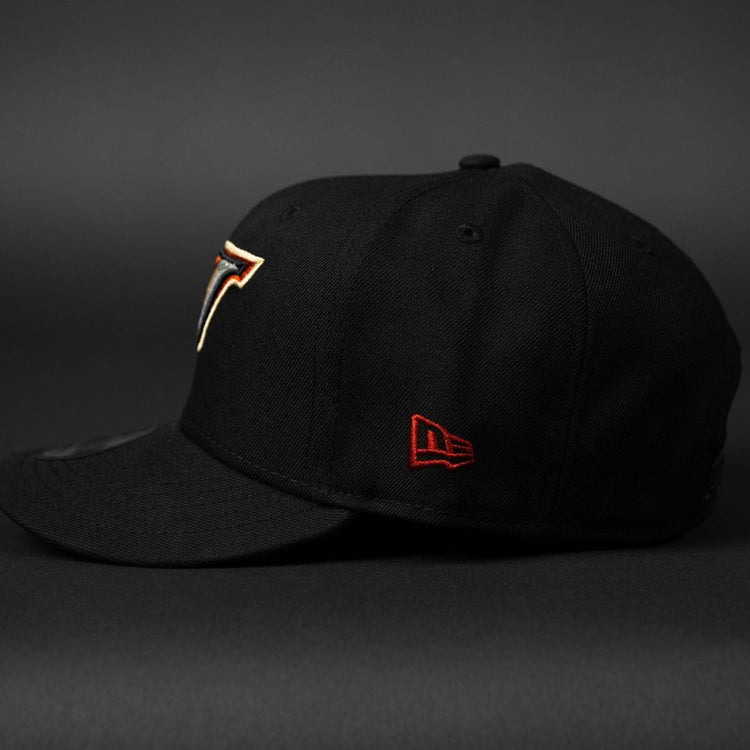 NEW ERA EXCLUSIVE 9FIFTY BLACK TORONTO BLUEJAYS SNAPBACK W/ 30TH SEASON SIDE PATCH