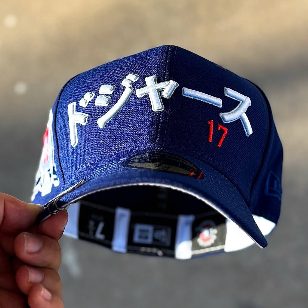 NEW ERA LOS ANGELESDODGERS OHTANI ROYAL BLUE EMBROIDERED CASUAL BASEBALL CAP