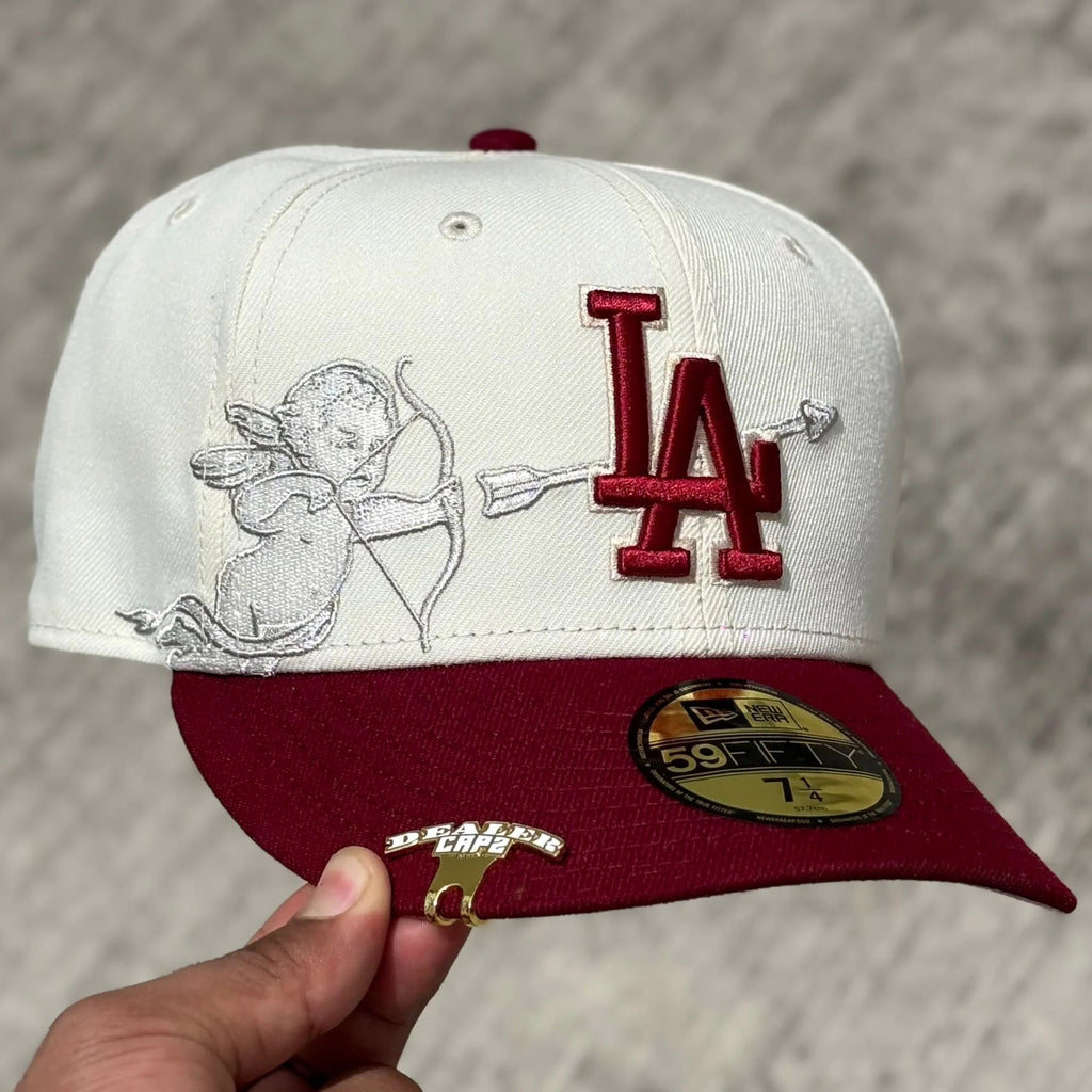 NEW ERA LOS ANGELES DODGERS 59FIFTY FITTED EMBROIDERED CASUAL BASEBALL CAP