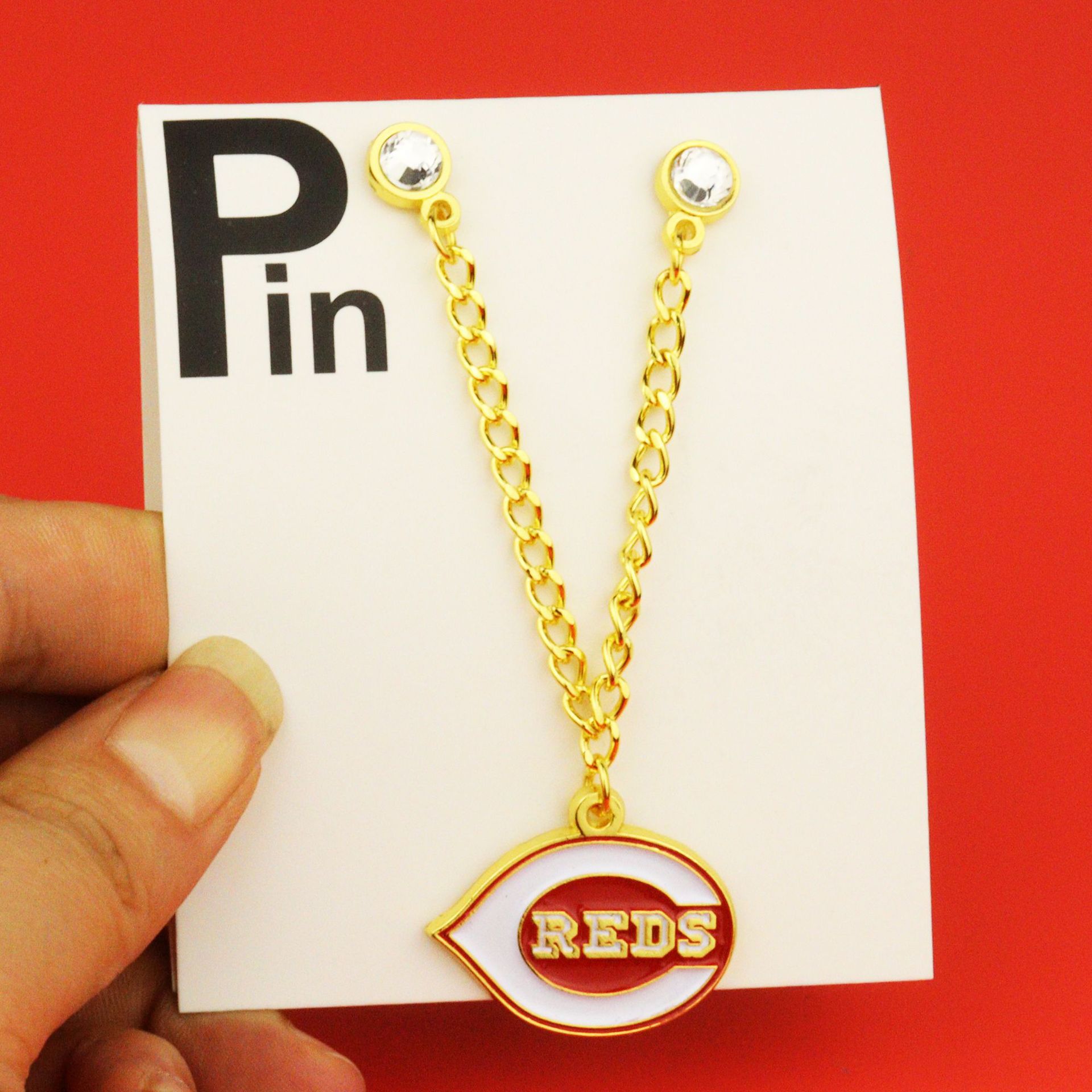 NEW ERA BASEBALL TEAM LOGO HAT BADGE HAT PIN DECORATION