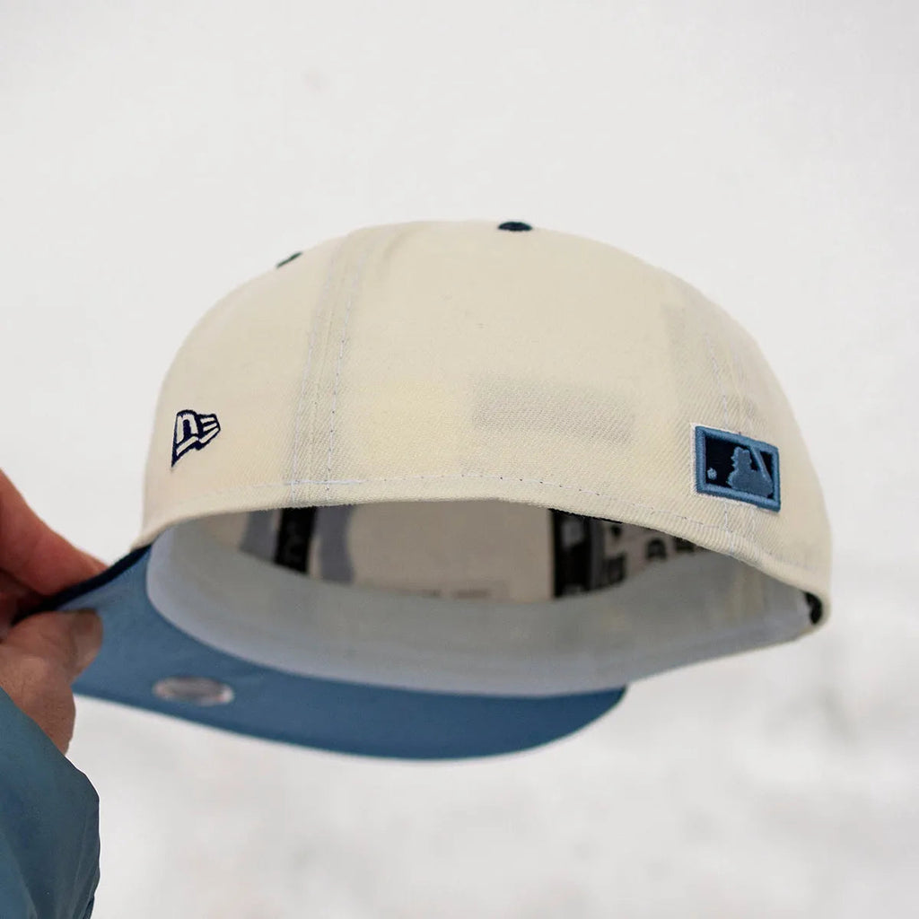 NEW ERA 59FIFTY MLB NEW YORK YANKEES YANKEE STADIUM 2008 TWO TONE/ SKY BLUE UV