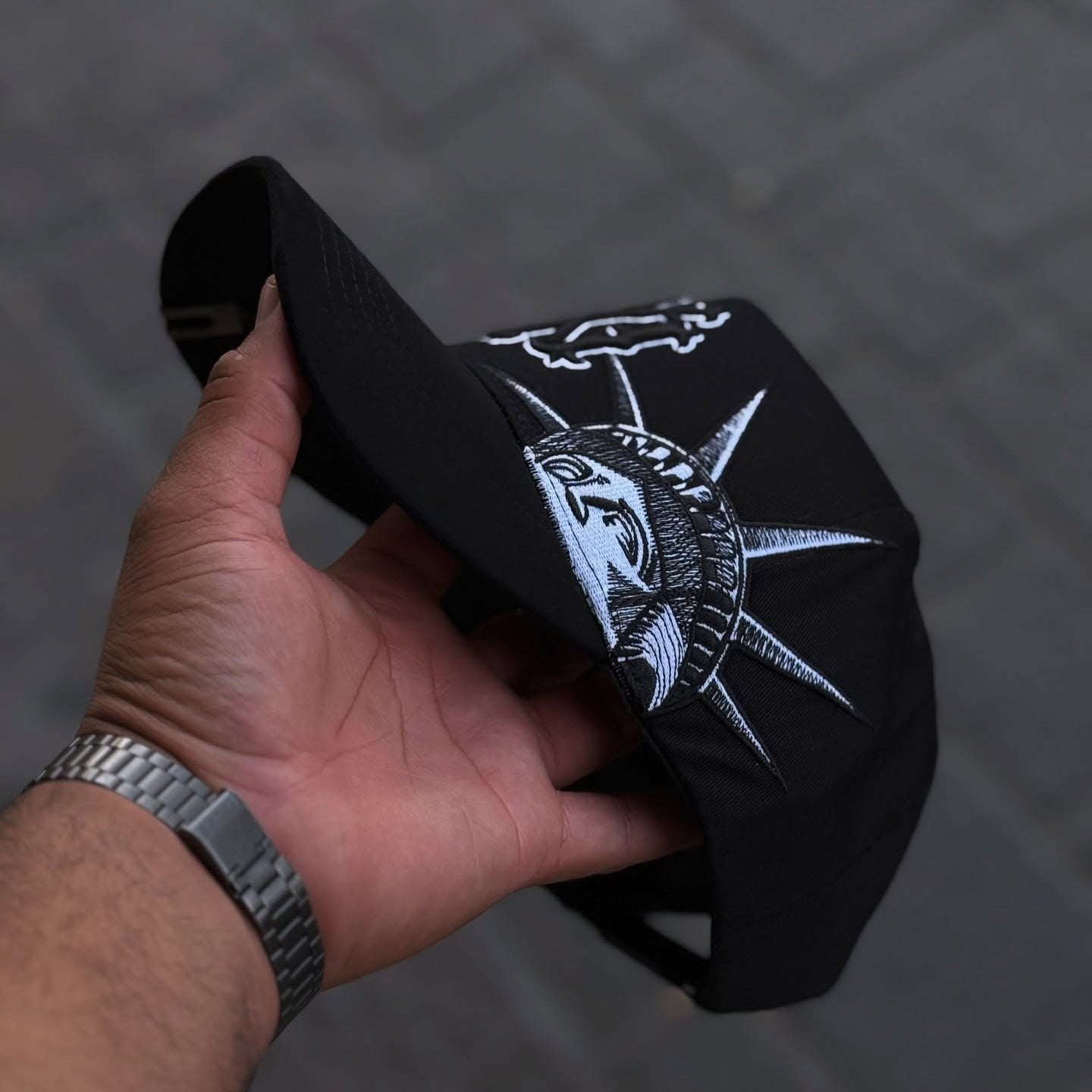 NEW ERA GORRA DANDY HATS NY ILOVE NEGRO UNITALLA LISA EMBROIDERED CASUAL BASEBALL CAP