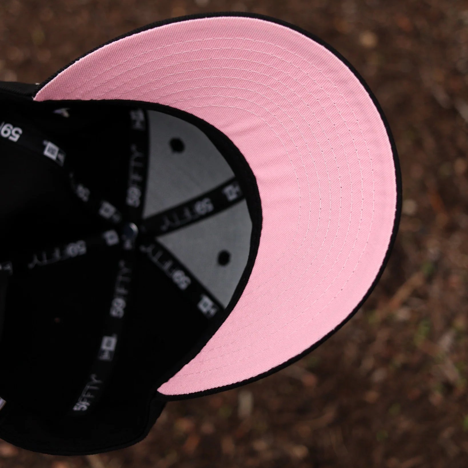 NEW ERA ANGELS ALL STAR PINK/BLACK EMBROIDERED CASUAL BASEBALL CAP