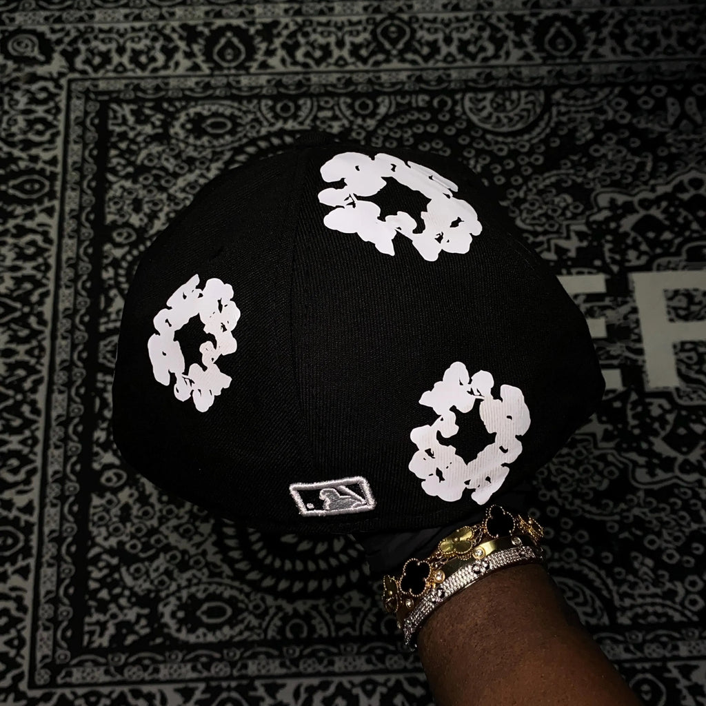 NEW YORK YANKEES DENIM TEARS BLACK FC EXCLUSIVE 59FIFTY