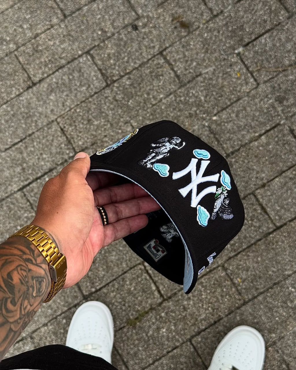 NEW ERA NY YANKEES OF WORLD SERIES EMBROIDERED CASUAL BASEBALL CAP